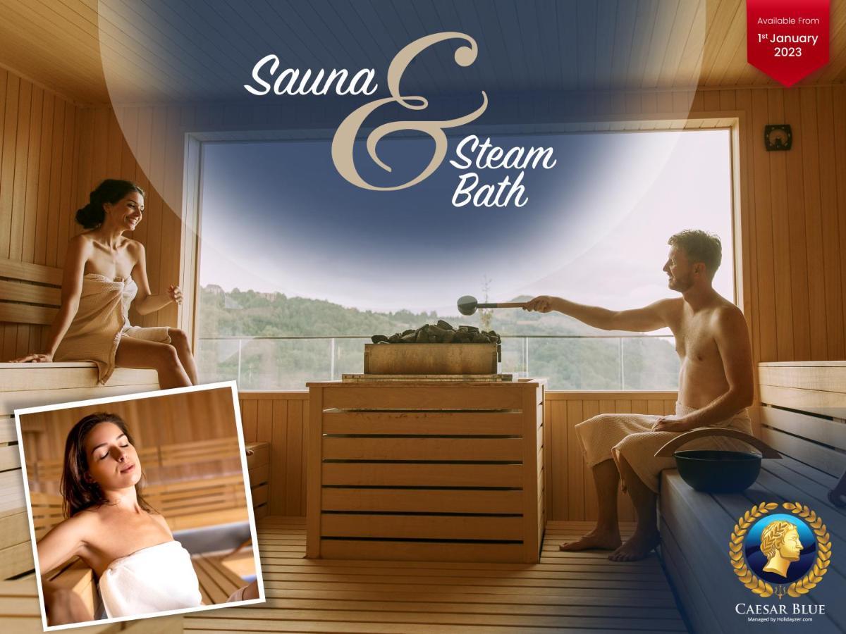 Helena Pool Apartments In Caesar Blue Resort Including Breakfast Available Till 4Pm, Gym, Heated Swimming Pool, Hammam, Sauna Rizokarpaso Exterior foto